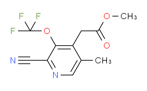 AM176172 | 1806216-72-7 | Methyl 2-cyano-5-methyl-3-(trifluoromethoxy)pyridine-4-acetate
