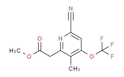 AM176175 | 1806056-41-6 | Methyl 6-cyano-3-methyl-4-(trifluoromethoxy)pyridine-2-acetate