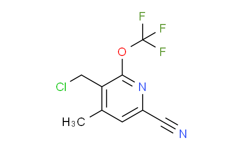 AM176176 | 1803623-88-2 | 3-(Chloromethyl)-6-cyano-4-methyl-2-(trifluoromethoxy)pyridine