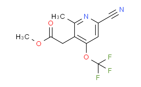 AM176177 | 1804819-91-7 | Methyl 6-cyano-2-methyl-4-(trifluoromethoxy)pyridine-3-acetate