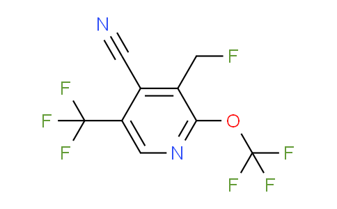 AM176184 | 1804644-38-9 | 4-Cyano-3-(fluoromethyl)-2-(trifluoromethoxy)-5-(trifluoromethyl)pyridine