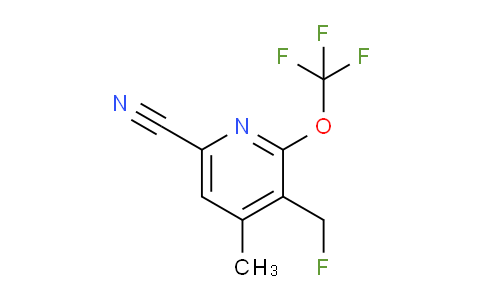AM176188 | 1806208-53-6 | 6-Cyano-3-(fluoromethyl)-4-methyl-2-(trifluoromethoxy)pyridine