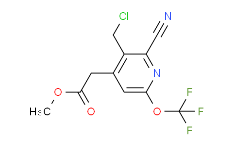 AM176190 | 1803663-19-5 | Methyl 3-(chloromethyl)-2-cyano-6-(trifluoromethoxy)pyridine-4-acetate