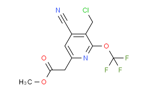 AM176192 | 1806075-44-4 | Methyl 3-(chloromethyl)-4-cyano-2-(trifluoromethoxy)pyridine-6-acetate