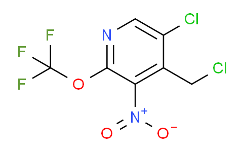 5-Chloro-4-(chloromethyl)-3-nitro-2-(trifluoromethoxy)pyridine