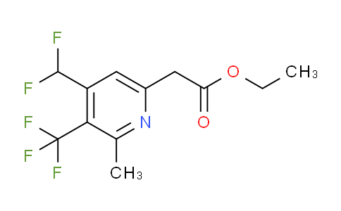 AM17620 | 1361814-26-7 | Ethyl 4-(difluoromethyl)-2-methyl-3-(trifluoromethyl)pyridine-6-acetate