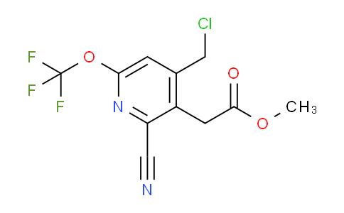 AM176201 | 1804346-02-8 | Methyl 4-(chloromethyl)-2-cyano-6-(trifluoromethoxy)pyridine-3-acetate