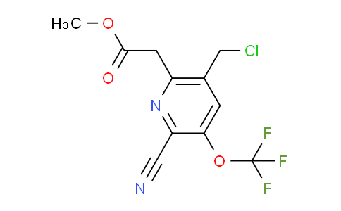 AM176207 | 1804296-92-1 | Methyl 5-(chloromethyl)-2-cyano-3-(trifluoromethoxy)pyridine-6-acetate