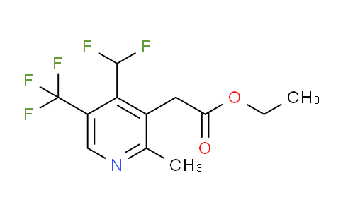AM17621 | 1361899-40-2 | Ethyl 4-(difluoromethyl)-2-methyl-5-(trifluoromethyl)pyridine-3-acetate