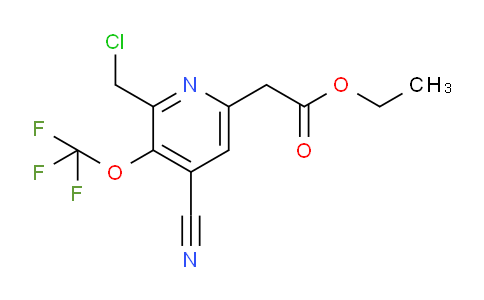 AM176214 | 1805927-07-4 | Ethyl 2-(chloromethyl)-4-cyano-3-(trifluoromethoxy)pyridine-6-acetate