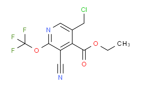 AM176216 | 1803662-47-6 | Ethyl 5-(chloromethyl)-3-cyano-2-(trifluoromethoxy)pyridine-4-carboxylate