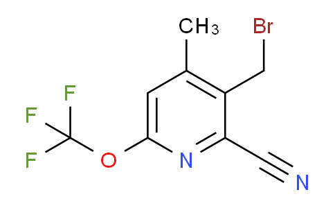AM176218 | 1806208-23-0 | 3-(Bromomethyl)-2-cyano-4-methyl-6-(trifluoromethoxy)pyridine