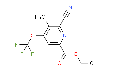 AM176219 | 1804340-79-1 | Ethyl 2-cyano-3-methyl-4-(trifluoromethoxy)pyridine-6-carboxylate