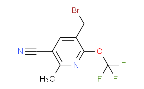 AM176223 | 1804788-08-6 | 3-(Bromomethyl)-5-cyano-6-methyl-2-(trifluoromethoxy)pyridine