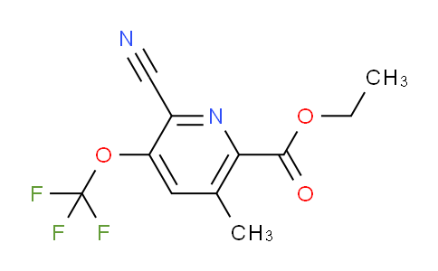 AM176224 | 1806253-70-2 | Ethyl 2-cyano-5-methyl-3-(trifluoromethoxy)pyridine-6-carboxylate