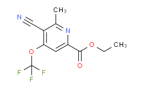 AM176232 | 1806253-74-6 | Ethyl 3-cyano-2-methyl-4-(trifluoromethoxy)pyridine-6-carboxylate