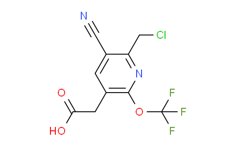 AM176235 | 1803662-69-2 | 2-(Chloromethyl)-3-cyano-6-(trifluoromethoxy)pyridine-5-acetic acid