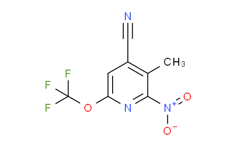 AM176244 | 1806248-65-6 | 4-Cyano-3-methyl-2-nitro-6-(trifluoromethoxy)pyridine