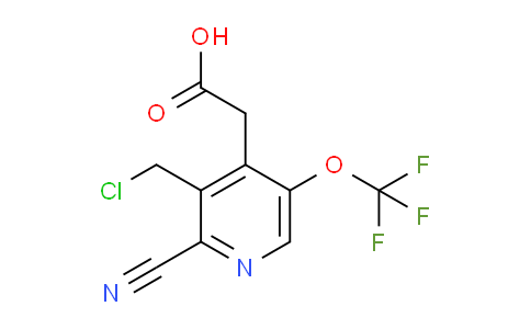 AM176246 | 1804738-79-1 | 3-(Chloromethyl)-2-cyano-5-(trifluoromethoxy)pyridine-4-acetic acid