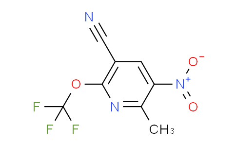 AM176247 | 1804817-11-5 | 5-Cyano-2-methyl-3-nitro-6-(trifluoromethoxy)pyridine