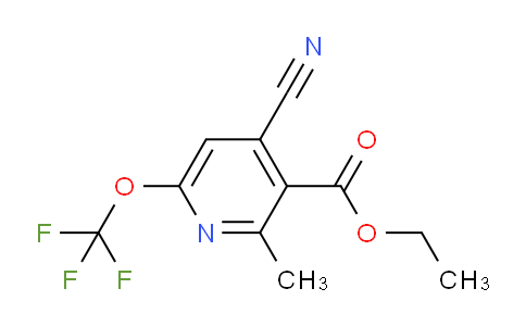 AM176248 | 1806252-20-9 | Ethyl 4-cyano-2-methyl-6-(trifluoromethoxy)pyridine-3-carboxylate