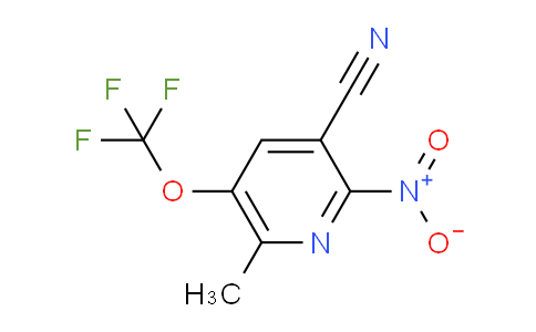 AM176249 | 1803660-46-9 | 3-Cyano-6-methyl-2-nitro-5-(trifluoromethoxy)pyridine