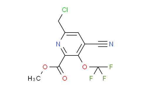 AM176253 | 1804344-10-2 | Methyl 6-(chloromethyl)-4-cyano-3-(trifluoromethoxy)pyridine-2-carboxylate