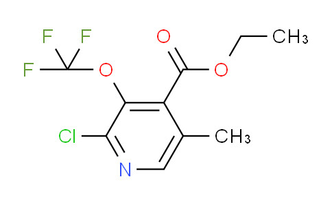 AM176255 | 1804558-74-4 | Ethyl 2-chloro-5-methyl-3-(trifluoromethoxy)pyridine-4-carboxylate