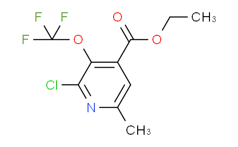 AM176258 | 1803937-30-5 | Ethyl 2-chloro-6-methyl-3-(trifluoromethoxy)pyridine-4-carboxylate