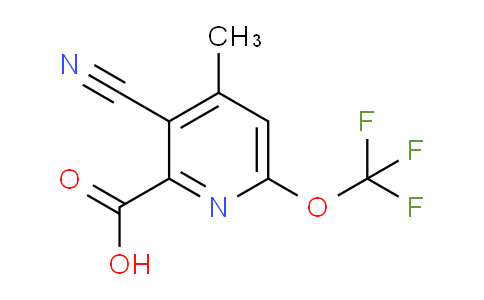 AM176259 | 1806253-56-4 | 3-Cyano-4-methyl-6-(trifluoromethoxy)pyridine-2-carboxylic acid