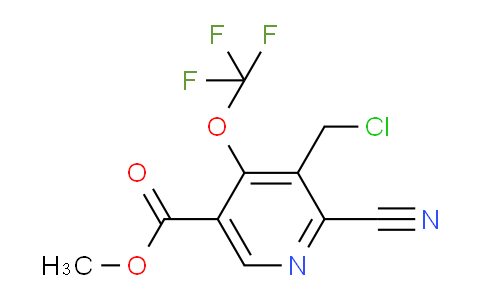 AM176260 | 1806187-64-3 | Methyl 3-(chloromethyl)-2-cyano-4-(trifluoromethoxy)pyridine-5-carboxylate