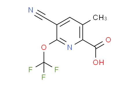 AM176262 | 1804339-80-7 | 3-Cyano-5-methyl-2-(trifluoromethoxy)pyridine-6-carboxylic acid