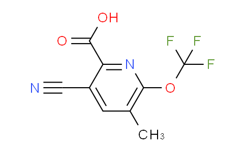 AM176264 | 1803624-67-0 | 3-Cyano-5-methyl-6-(trifluoromethoxy)pyridine-2-carboxylic acid
