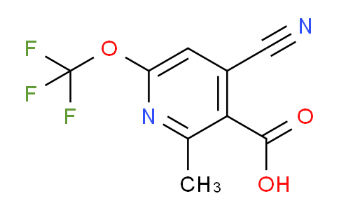 AM176269 | 1804397-16-7 | 4-Cyano-2-methyl-6-(trifluoromethoxy)pyridine-3-carboxylic acid