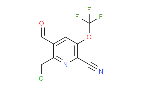 AM176273 | 1803938-98-8 | 2-(Chloromethyl)-6-cyano-5-(trifluoromethoxy)pyridine-3-carboxaldehyde