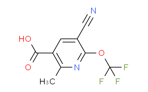 AM176274 | 1806122-14-4 | 3-Cyano-6-methyl-2-(trifluoromethoxy)pyridine-5-carboxylic acid