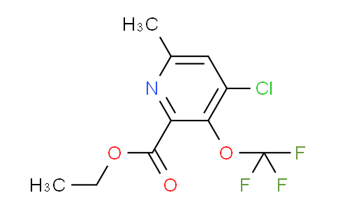 AM176275 | 1804559-25-8 | Ethyl 4-chloro-6-methyl-3-(trifluoromethoxy)pyridine-2-carboxylate