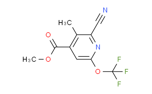AM176278 | 1804340-19-9 | Methyl 2-cyano-3-methyl-6-(trifluoromethoxy)pyridine-4-carboxylate