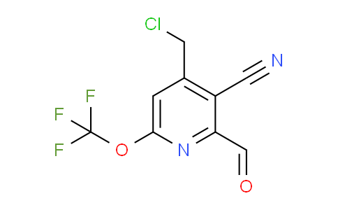 AM176290 | 1803939-52-7 | 4-(Chloromethyl)-3-cyano-6-(trifluoromethoxy)pyridine-2-carboxaldehyde