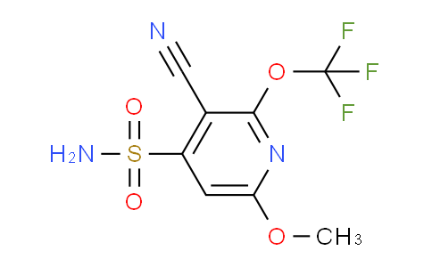AM176293 | 1806220-21-2 | 3-Cyano-6-methoxy-2-(trifluoromethoxy)pyridine-4-sulfonamide