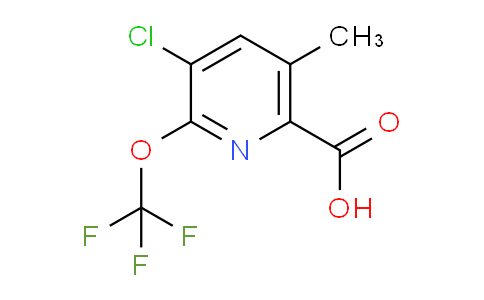 AM176298 | 1804821-64-4 | 3-Chloro-5-methyl-2-(trifluoromethoxy)pyridine-6-carboxylic acid
