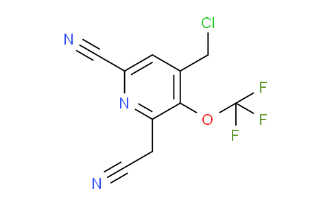 AM176304 | 1806248-61-2 | 4-(Chloromethyl)-6-cyano-3-(trifluoromethoxy)pyridine-2-acetonitrile