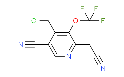 AM176306 | 1806248-73-6 | 4-(Chloromethyl)-5-cyano-3-(trifluoromethoxy)pyridine-2-acetonitrile