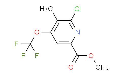 AM176310 | 1803936-99-3 | Methyl 2-chloro-3-methyl-4-(trifluoromethoxy)pyridine-6-carboxylate