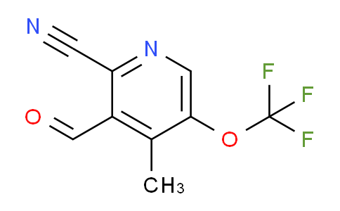 AM176312 | 1806251-46-6 | 2-Cyano-4-methyl-5-(trifluoromethoxy)pyridine-3-carboxaldehyde