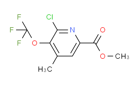 AM176313 | 1806099-77-3 | Methyl 2-chloro-4-methyl-3-(trifluoromethoxy)pyridine-6-carboxylate