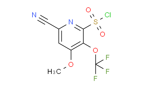AM176323 | 1806120-51-3 | 6-Cyano-4-methoxy-3-(trifluoromethoxy)pyridine-2-sulfonyl chloride