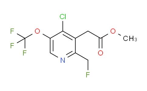 AM176331 | 1804792-10-6 | Methyl 4-chloro-2-(fluoromethyl)-5-(trifluoromethoxy)pyridine-3-acetate