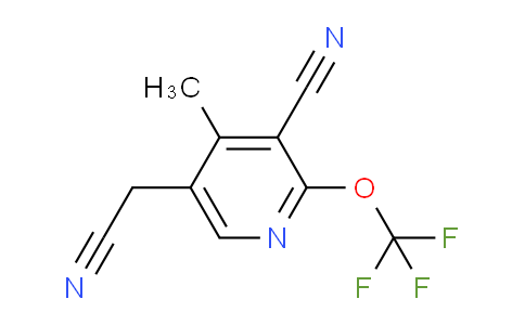 AM176341 | 1804340-11-1 | 3-Cyano-4-methyl-2-(trifluoromethoxy)pyridine-5-acetonitrile