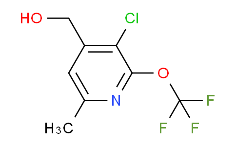 3-Chloro-6-methyl-2-(trifluoromethoxy)pyridine-4-methanol